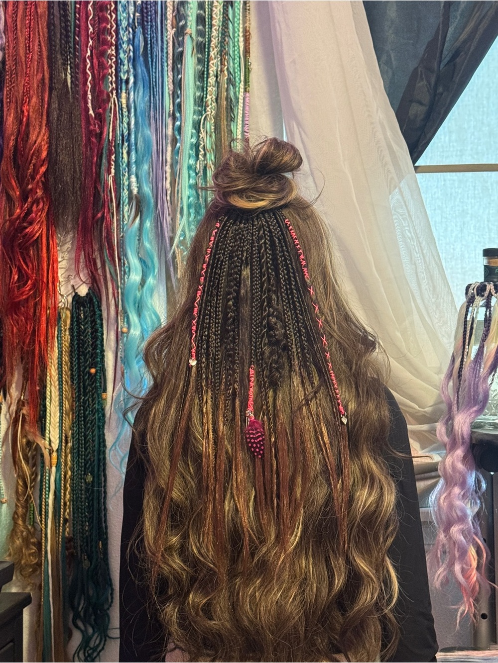 Boho Viking vibes dread accessory